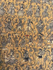 138 Superfine Mata Ni Pachedi Kalamkari Artwork - Museum Quality-WOVENSOULS-Antique-Vintage-Textiles-Art-Decor