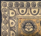 138 Superfine Mata Ni Pachedi Kalamkari Artwork - Museum Quality-WOVENSOULS-Antique-Vintage-Textiles-Art-Decor