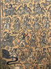 138 Superfine Mata Ni Pachedi Kalamkari Artwork - Museum Quality-WOVENSOULS-Antique-Vintage-Textiles-Art-Decor