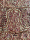 1468 verkaufte antike Kaschmir Rumal Shawl mit Stickerei