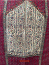 1469 Antique Kashmir Prayer Mat Pashmina-WOVENSOULS Antique Textiles &amp; Art Gallery