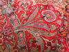 1475 Antique Kashmir Pashmina Dorukha Square Shawl