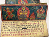 1499 An Important Ancient Hindu Manuscript Scroll with Paintings devoted to Devi Puja
