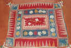 156 Old Banjara Embroidered Tribal Textile Ghodiyu-WOVENSOULS-Antique-Vintage-Textiles-Art-Decor