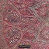 1608 Old Kashmir Silk Embroidered Amli Shawl Rumal-WOVENSOULS Antique Textiles &amp; Art Gallery