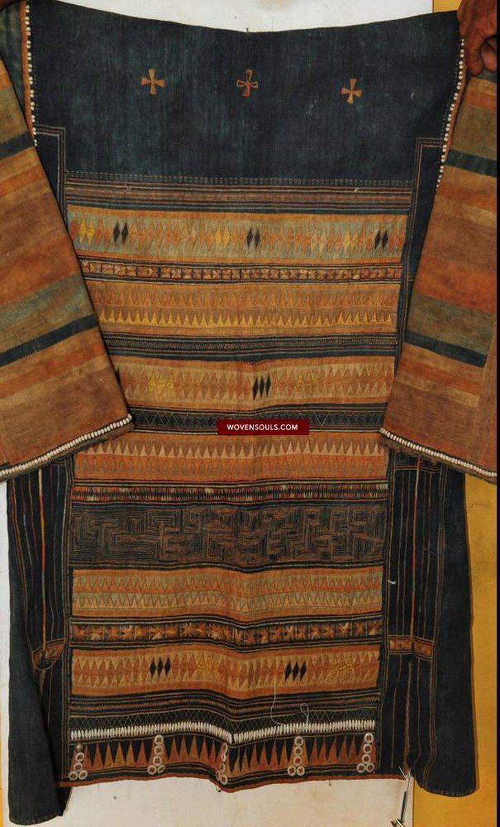 162 SOLD Akha Tunic-WOVENSOULS-Antique-Vintage-Textiles-Art-Decor