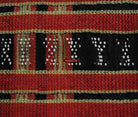 163 Antique Hilltribe Ceremonial Body Cloth with Woven Beads-WOVENSOULS-Antique-Vintage-Textiles-Art-Decor