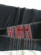 164-A Vintage Hilltribe Beaded Mru Tribal Women's Loin Cloth - Myanmar Textile-WOVENSOULS-Antique-Vintage-Textiles-Art-Decor