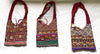 5512 Grupo vendido de 3 bolsas de honda hechas de fragmentos textiles vintage