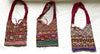5512  Group of 3 Sling Bags made of Vintage Textile fragments