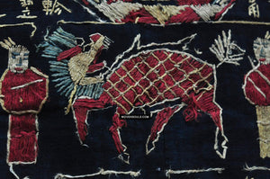 167 Antique Yao Shaman Robe-WOVENSOULS Antique Textiles &amp; Art Gallery
