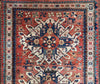 1672 Antique Chelaberd Eagle Kazak Rug - WOVENSOULS Antique Vintage Art Interior Decor