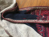 169 Antique Yao Head Cloth with Silk Floss Embroidery on Handspun cotton-WOVENSOULS-Antique-Vintage-Textiles-Art-Decor