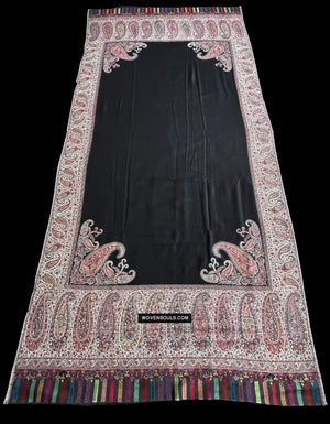 Group 8 Kashmir Woven Shawls - WOVENSOULS Antique Vintage Art Interior Decor