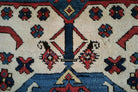 1718 Antique White Field Caucasian Village Kazak Rug - Antique Decor Home Museum