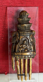 1759 Antique Bone Comb - Indian Art - Krishna