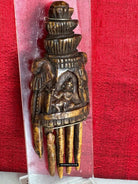 1759 Antique Bone Comb - Indian Art - Krishna