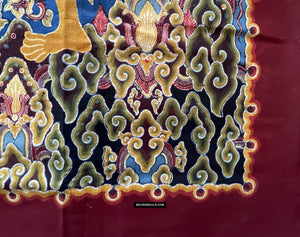 1762 Indonesian Art Wayang Batik Tulis