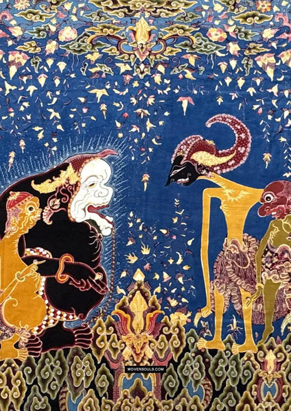 1762 Indonesian Art Wayang Batik Tulis