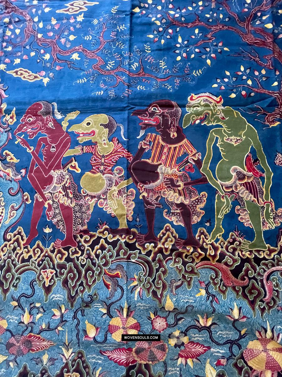 1763 Indonesian Art Wayang Batik Tulis