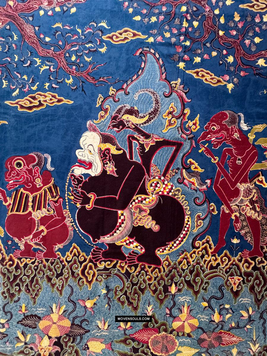 1763 Indonesian Art Wayang Batik Tulis