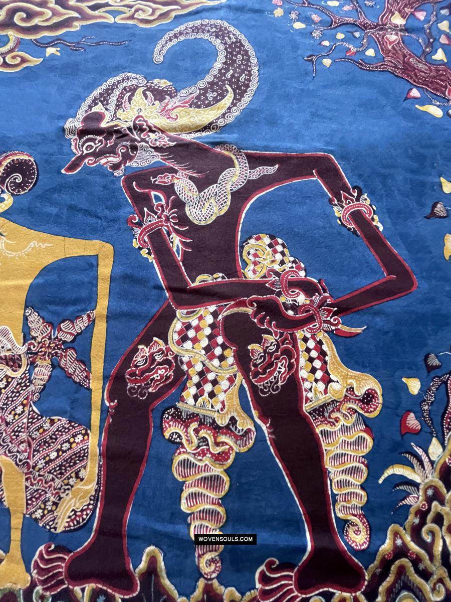 1763 Indonesian Art Wayang Batik Tulis