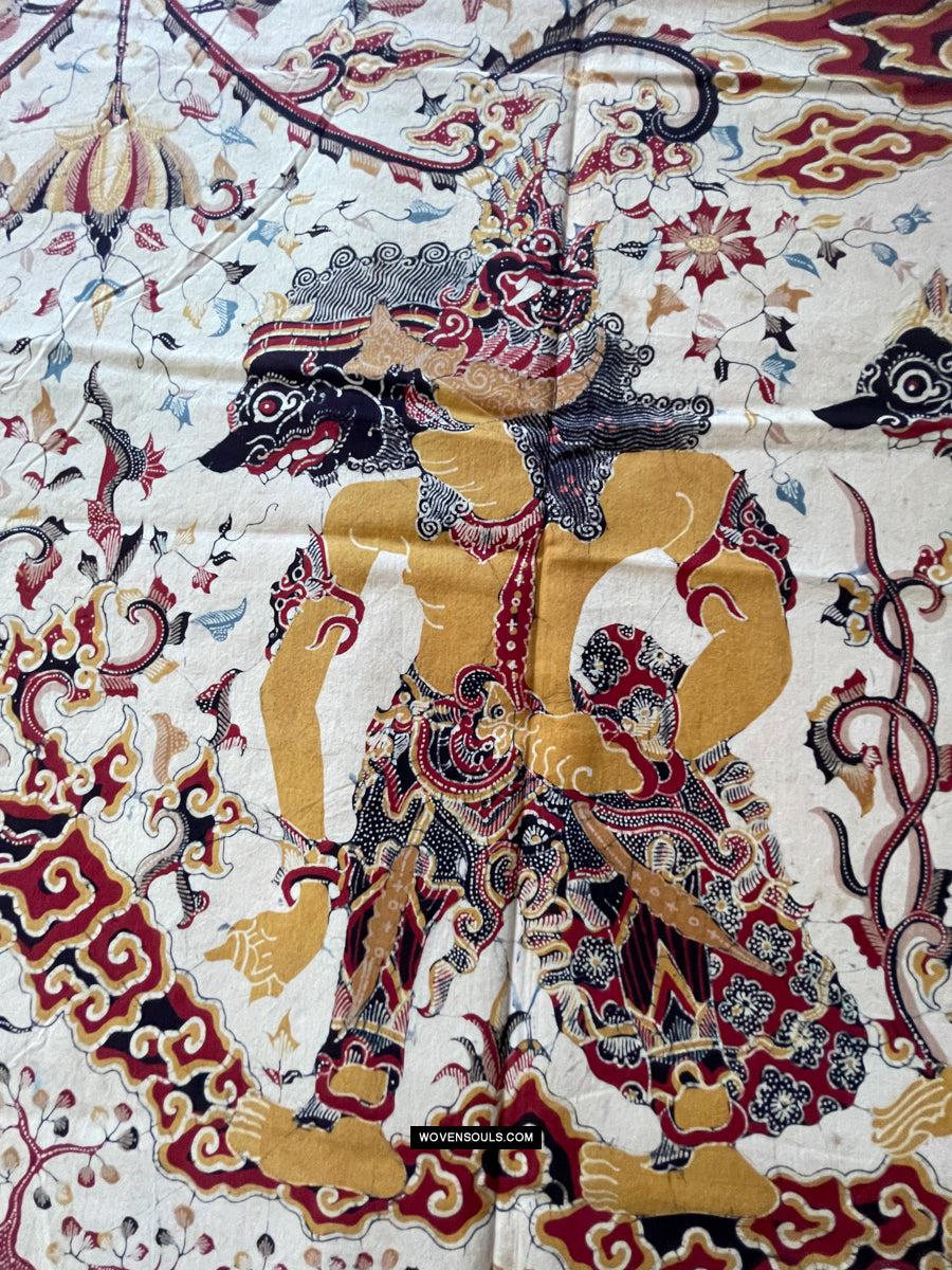 1764 Indonesian Art Wayang Batik Tulis