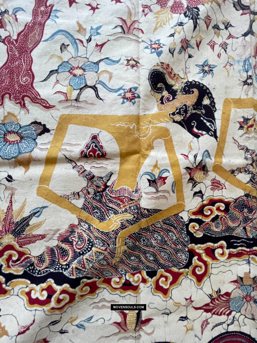 1764 Indonesian Art Wayang Batik Tulis