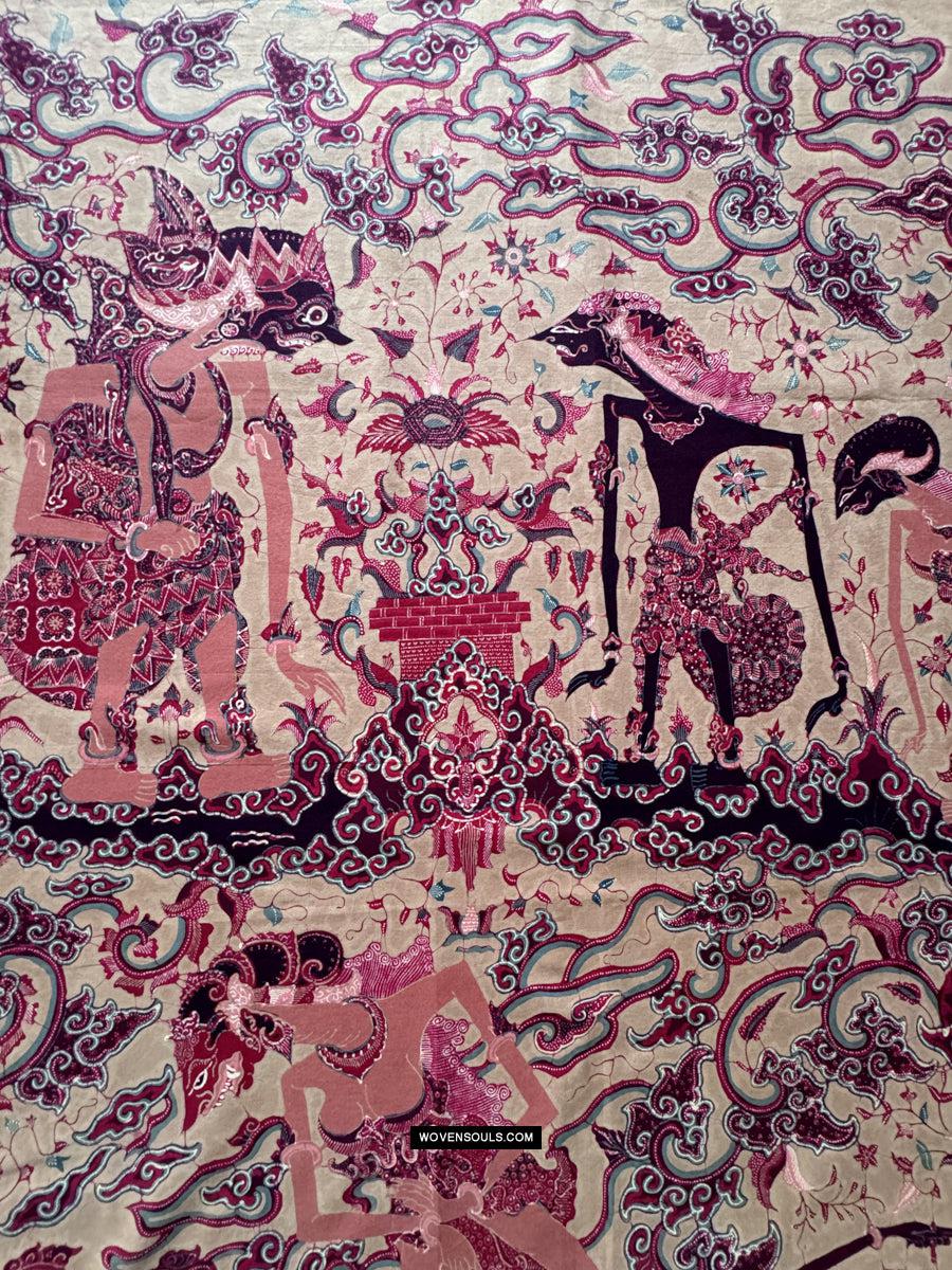 1765 Indonesian Art Wayang Batik Tulis