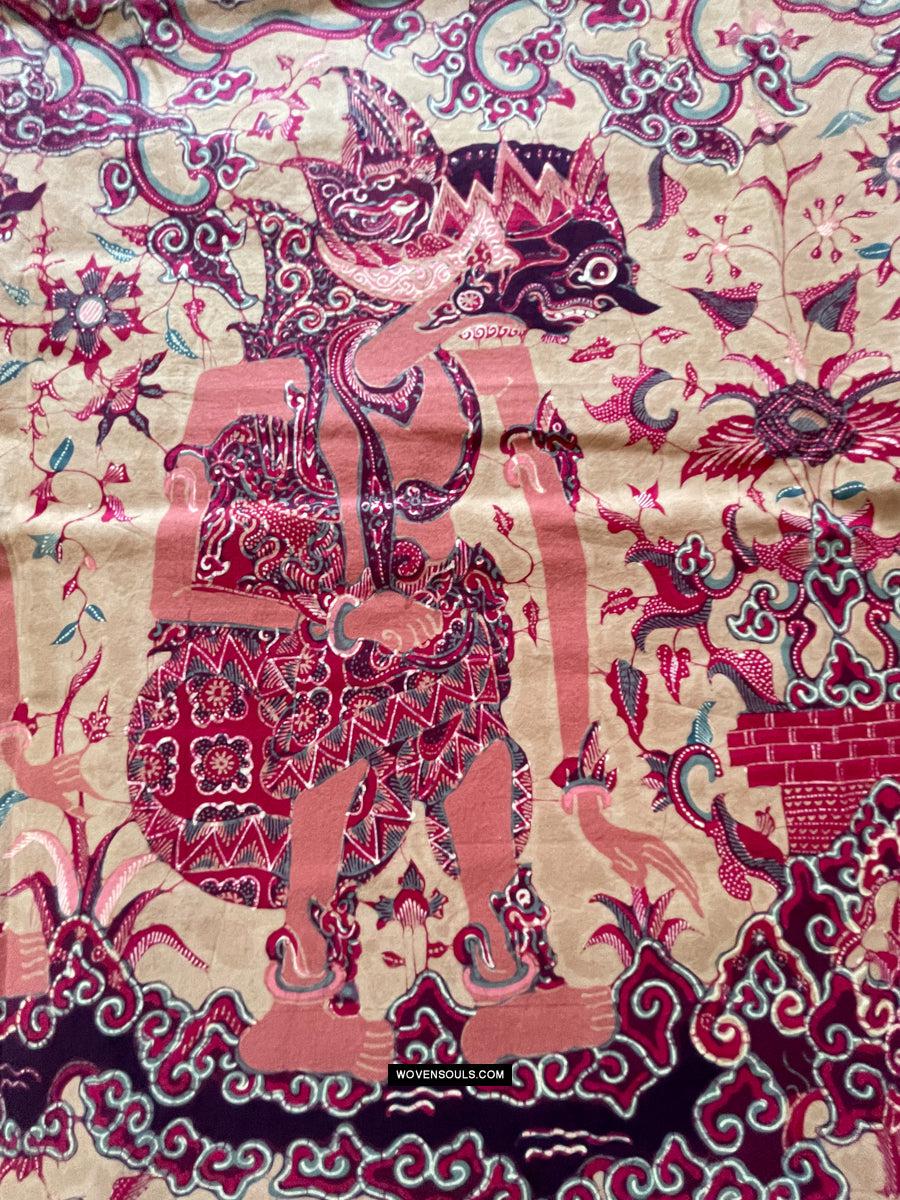 1765 Indonesian Art Wayang Batik Tulis