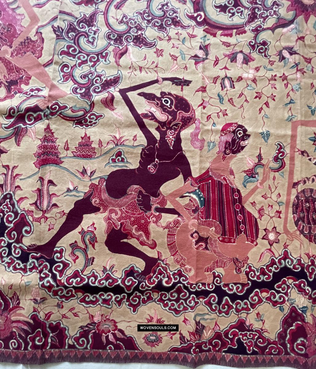 1765 Indonesian Art Wayang Batik Tulis