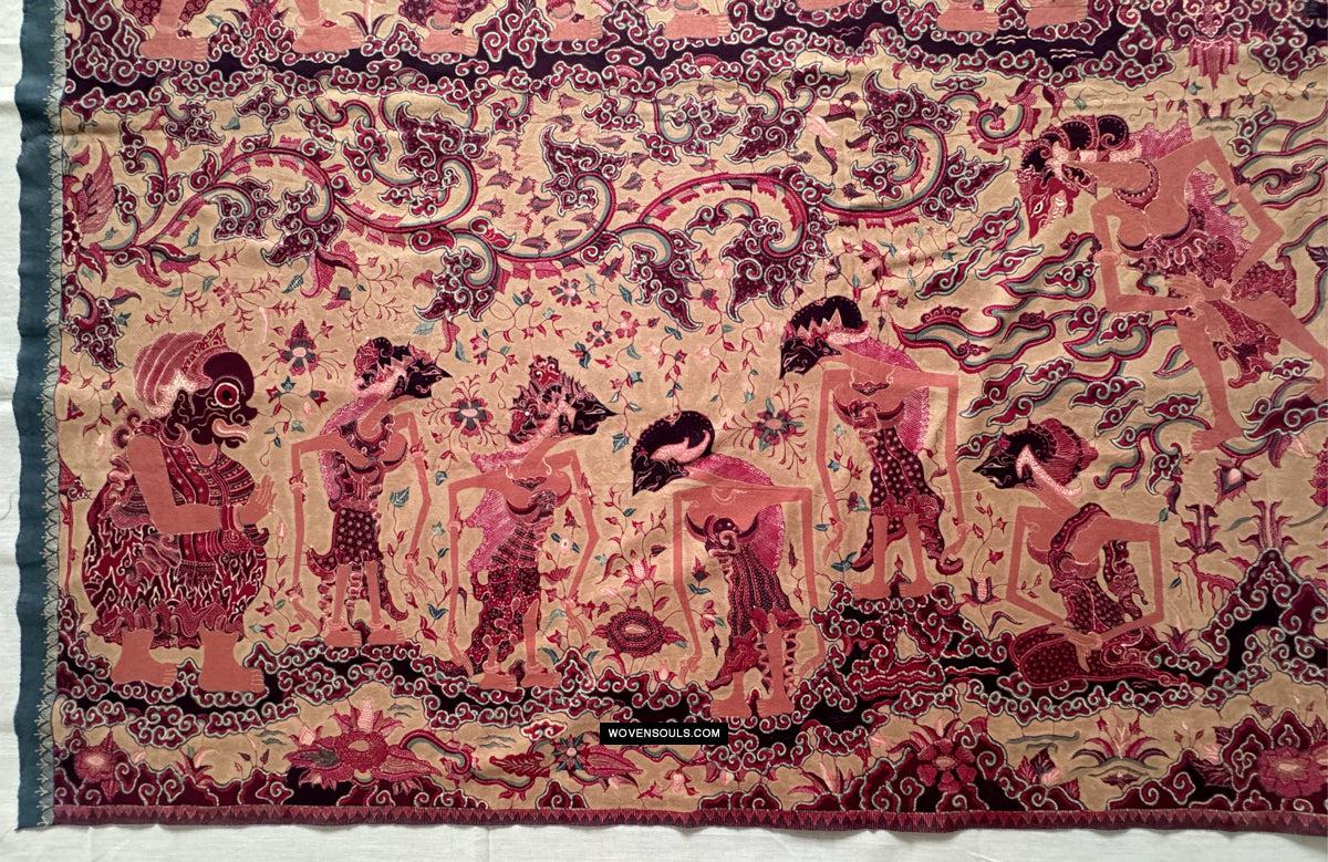 1765 Indonesian Art Wayang Batik Tulis