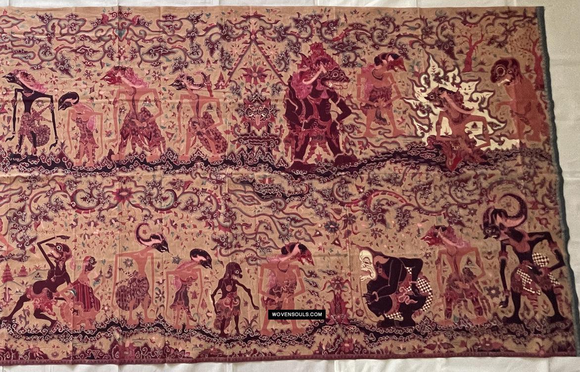 1765 Indonesian Art Wayang Batik Tulis