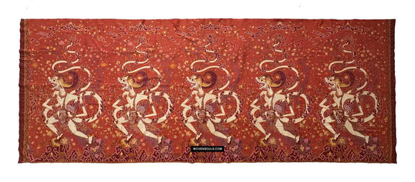 Buy Indonesian Art on Silk set of 3