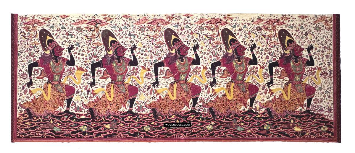 1771 Indonesian Art Wayang Batik Tulis