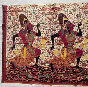 1771 Indonesian Art Wayang Batik Tulis