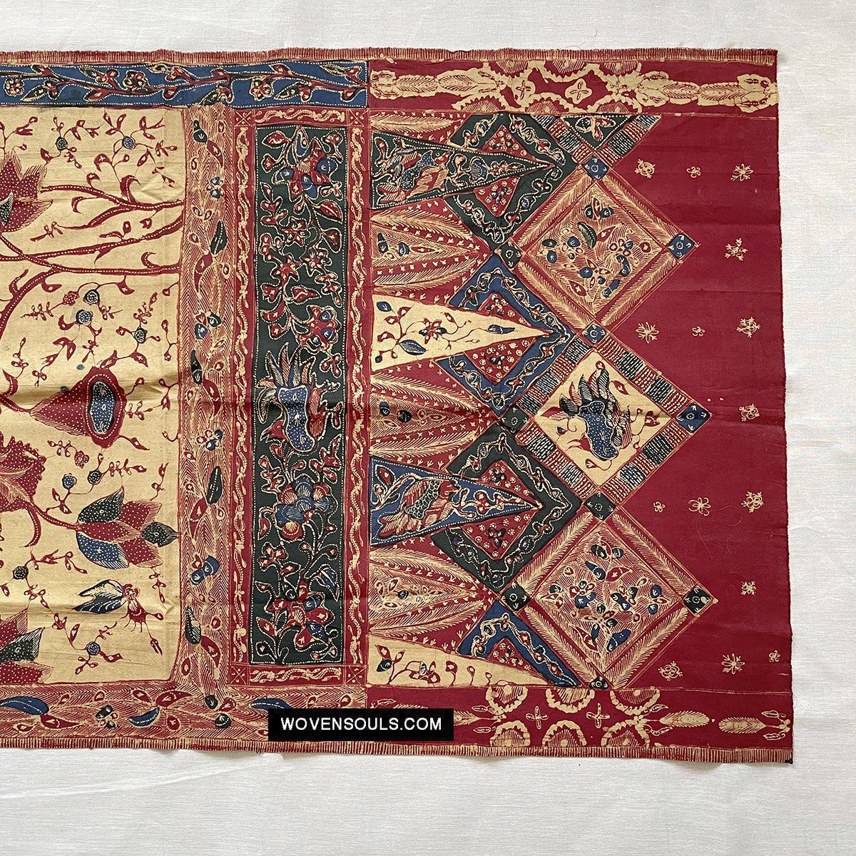 1774 Antique Batik Bangbiron Textile-WOVENSOULS Antique Textiles &amp; Art Gallery