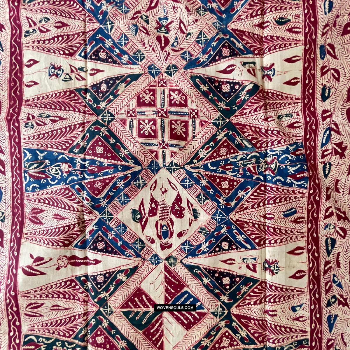 1777 Antique Batik Bangbiron Textile-WOVENSOULS Antique Textiles &amp; Art Gallery