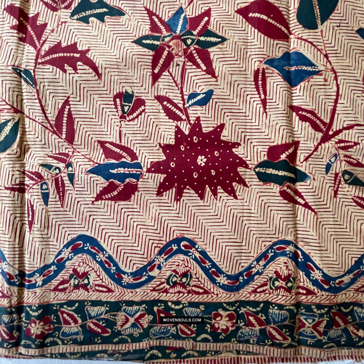 1777 Antique Batik Bangbiron Textile-WOVENSOULS Antique Textiles &amp; Art Gallery