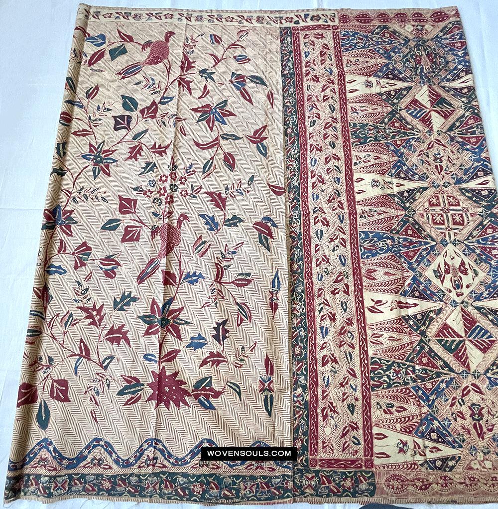 1777 Antique Batik Bangbiron Textile-WOVENSOULS Antique Textiles &amp; Art Gallery