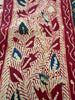 1777 Châle textile Batik Bangbiron antique