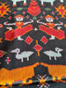 178-B Silk Pidan Pedan Buddhist Figurative Textile Art from Cambodia