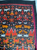 178-B Silk Pidan Pedan Buddhist Figurative Textile Art from Cambodia