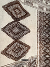 1780 Vintage Undyed White Bakhnoug Châle