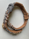1781 Rare Vintage Kuba Beaded Belt with Shells-WOVENSOULS Antique Textiles &amp; Art Gallery