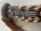 1781 Rare Vintage Kuba Beaded Belt with Shells-WOVENSOULS Antique Textiles &amp; Art Gallery