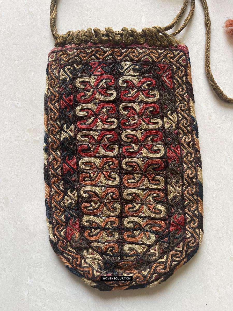 1782 SOLD Antique Turkmen Textile Case