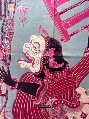 1787 Indonesian Art Wayang Batik Tulis