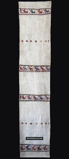 1791 Antique Shahsavan Flatweave Textile Art - Antique Interior Decor 