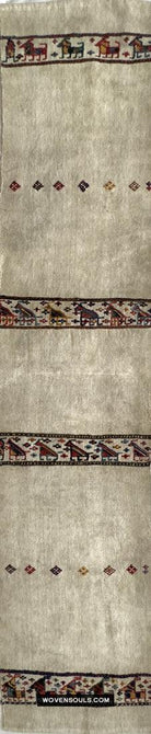 1791 Antique Shahsavan Flatweave Textile Art - Antique Interior Decor 